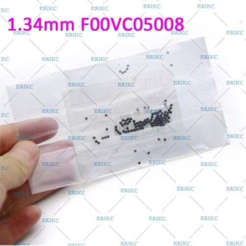 ERIKC F00VC05008 Diesel Injector Repair Kits Balls F 00V C05 008 Repair Ceramic Ball F00V C05 008 diameter=1.34mm