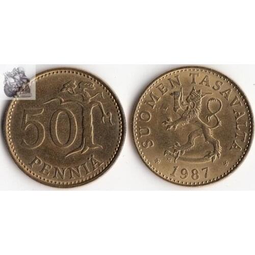 Finland 50 Penni Coins Europe New Original Coin Commemorative Edition 100% Real Rare Eu Random Year