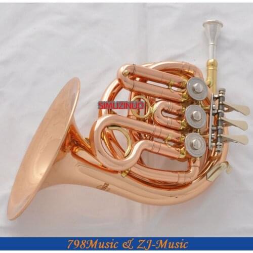 Prof. phosphor copper Piccolo MiNi French Horn Bb New Pocket horn With Case