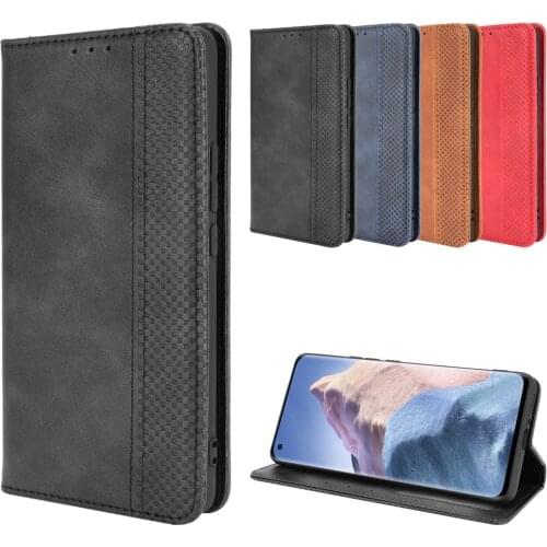 Luxury Retro Slim Leather Flip Cover For Xiaomi Mi 11 Ultra Wallet Card Stand Magnetic Book Cover For Xiaomi Mi11 Ultra Cases