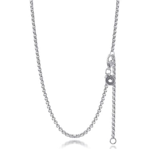 Sparkling 2021 Girl Friends Collier Birthday Valentines Day Long Chain 100% Real Silver S925 Necklace for Women