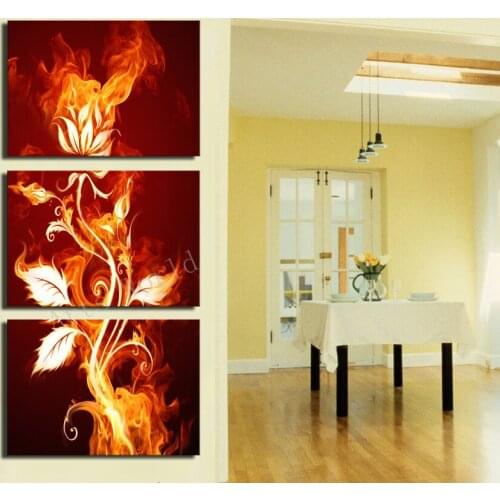 Unique 2016 Real Limited No Oil Fallout Paintings 3 Pcs Wall Art Hd Picture Modern Home Decor Living Room Canvas Print Painting