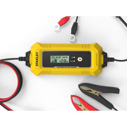 STANLEY SXA25 6V/12 80A Digital Smart Battery Charger and Battery Care Device