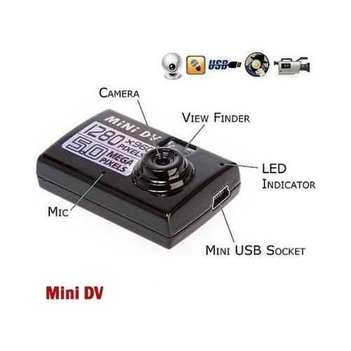 4GB Card+Mini DV DVR High Definition Digital Video Camera Mini Pocket DV