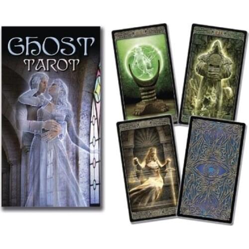 78pcs Ghost Tarot Guidance Fate Divination Oracle English For Family Gift Party Playing Card Table Games Entertainment With PDF