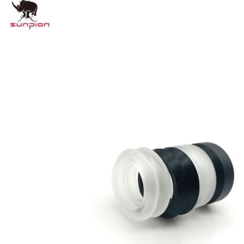 8pcs High precision CNC clear Polycarbonate Xtreme v Mini wheel for Openbuilds v-slot linear rail system 3D printer accessories