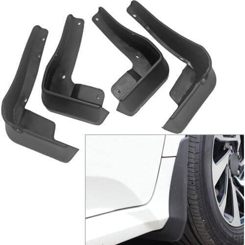 4Pcs Car Front Rear Fender Splash Guards Mudguards Mud Flaps Set For Honda Accord 4 Door Sedan 2018 2019 2020