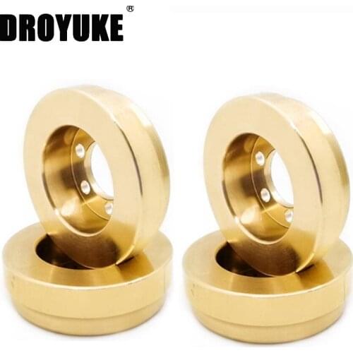 Hot New Internal Counterweight Wheel Rim 1.9 2.2 Inch Accessories \ Professional Balance Crawler Parts RC Toys For AXIAL SCX10