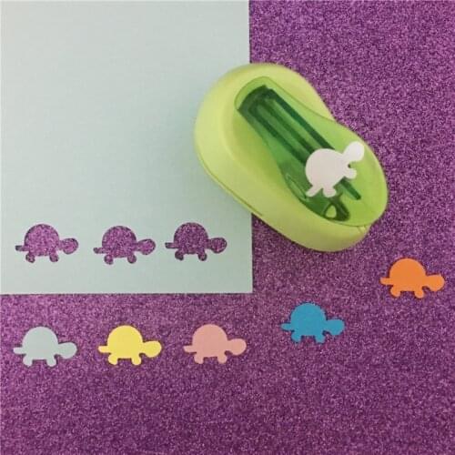 1''/2.4cm Tortoise shape punch craft hole puncher for scrapbooking punch Kids scrapbook paper cutter Cuckold Embossing sharper