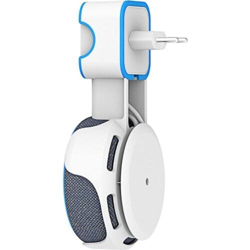 Wall Mount Holder Stand for Echo Dot (3 Gen.), For Home Voice Assistants Dot 3nd Generation with Cable Arrangement