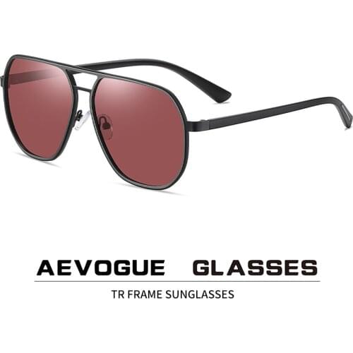 New Fashion Polarized Sunglasses Metal Big Frame Mens Sunglasses Driving Sunglasses Can Be Matched With Myopia AE0952