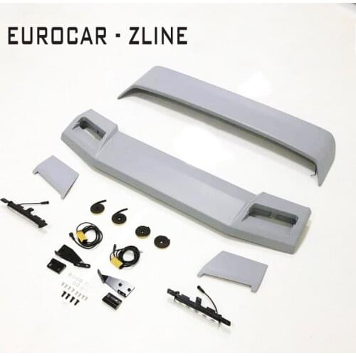 PU MB G Class G wagon W463 G500 G55 G63 G65 G800 front roof spoiler rear spoiler