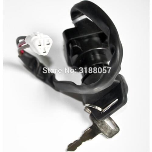 IGNITION SWITCH for SUZUKI LTZ 400 09-13 LTR 450 2006 - 2009 With 2 KEY QUAD ATV 3PIN 2 KEYS