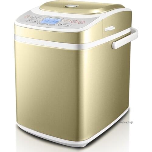 Fully automatic feeding fruit bread machine double-tube heating multi-function intelligent kneading dough bread roaster 220V