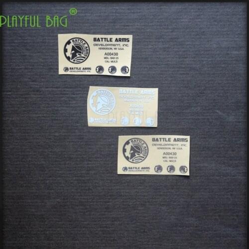 BD15 Water Bullet gun Metal waterproof DIY sticker BD556 Core Twisting HK416 Jinming 8 accessories SCAR New Will G36 L35