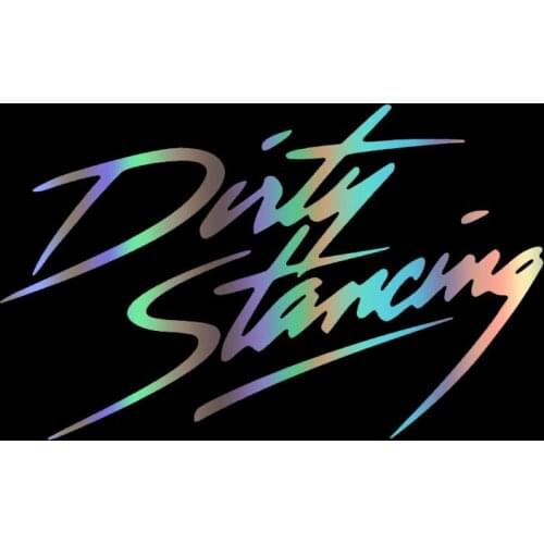 Die-Cut Vinyl Decal Dirty Stancing Car Sticker Waterproof Auto Decors on Car Body Bumper Rear Window Car Decoration Vinyl Decal