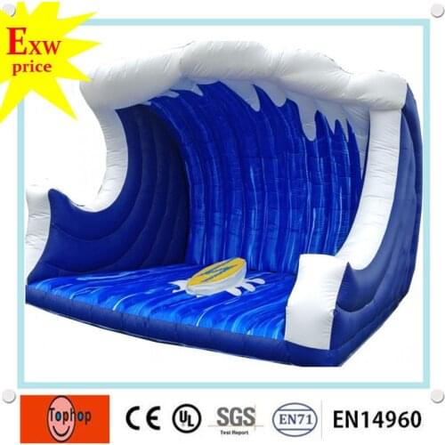2017 hot selling chinese manufacturer good quality inflatable mechanical surfboard ride /surf simulator for sale