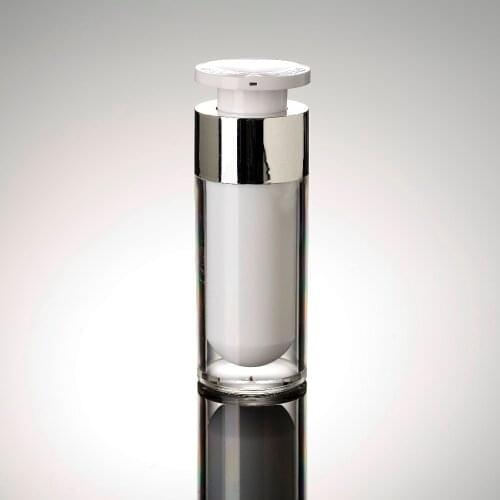 30ml lock head acrylic airless vacuum pump lotion bottle used for serum/lotion/emulsion/foundation Cosmetic Container