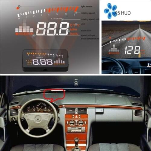 Car HUD Head Up Display For Audi A6 S6 RS6 C6 C7 Car Head-up Display Digital Virsual Display Projector Electronic HUD