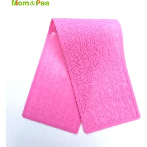 YS8062 Irregular Pattern Lace Pad Silicone Mold Sugar Paste Fondant Cake Decoration 3D Mould