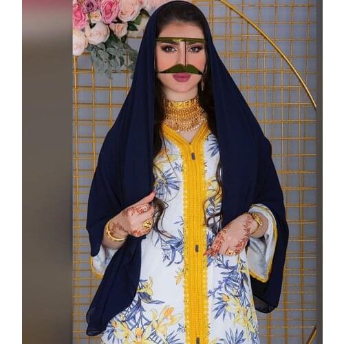 Ucn Eid Muslim Fashion Abaya Dubai Turkey Islam Long Dress Robe Longue Djellaba Femme Dresses Abayas For Women Kaftan Maroc