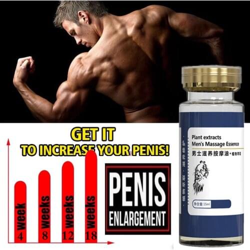 Penis Thickening Growth Man Big Dick Enlargment Liquid Cock Erection Enhance Men Health Care Enlarge Massage Enlargement Oils