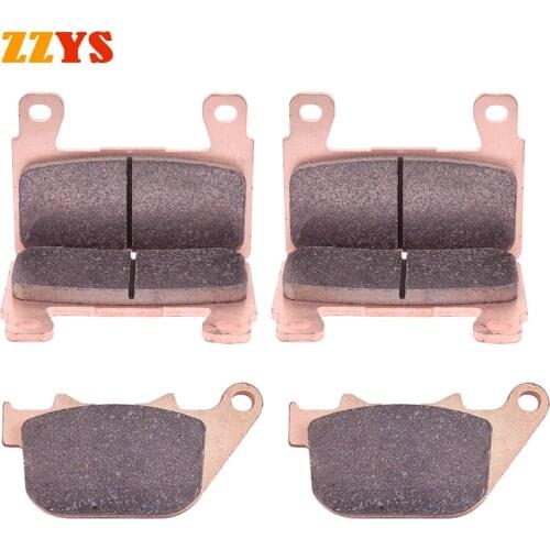 1200CC Motorcycle Front Rear Brake Pads Set For HARLEY DAVIDSON XR1200 XR 1200 2008-2010 XR1200X 2010-2012
