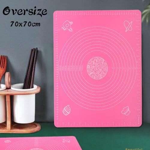 Oversized Kneading Dough Mat Non-Stick Surface Rolling Dough Mat With Scale Cookie Pastry Baking Mat Pizza Dough Maker Table Pad