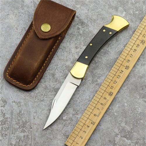 New edition 110EDC POCKET KNIFE 390 steel carbon fiber handle knife tactical knife survival multi-purpose tool hunting knife