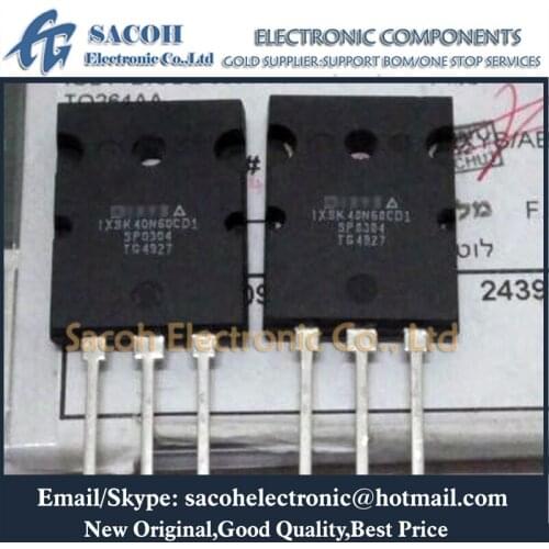 Free Shipping 5Pcs IXSK40N60CD1 IXSK40N60BD1 IXSK30N60CD1 IXSK30N60BD1 TO-264 40A 600V Single IGBT Transistor