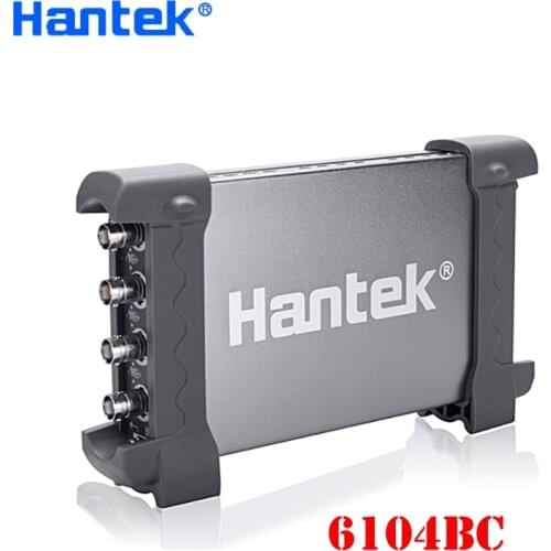 Digital Storage Oscilloscope Hantek Official 6104BC USB Digital 4 Channels 100MHz Bandwidth Portail Osciloscopio Diagnostic-tool