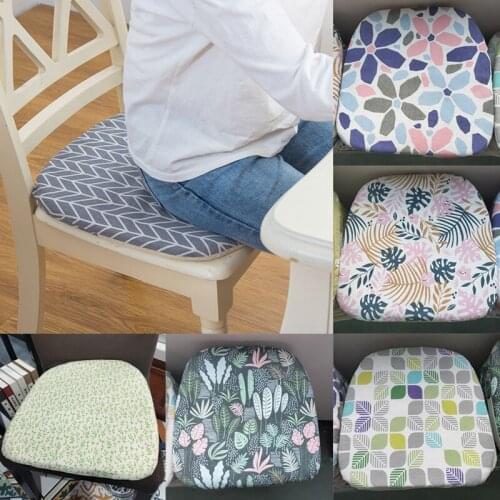 Cotton Linen Seat Cushion Pillow Sofa Pillow Winter Home Office Bar Chair Cushion Handmade Square Home Decoration
