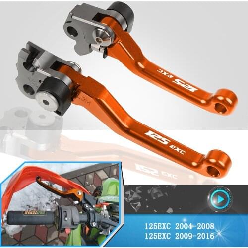 Motocross Clutch Brake Handle Levers Motorcycle Accessories For 125EXC 125 EXC 2004-2008 2009 2010 2011 2012 2013 2014 2015 2016