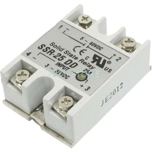SSR25DD SSR-25DD Module DC-DC 25A solid state relay ,input 3-32VDC output 5-60VDC