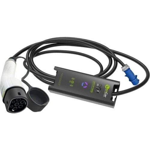 TUV IEC 62752 Type B EV Charger Mini wallbox station IEC 62196 Blue CEE