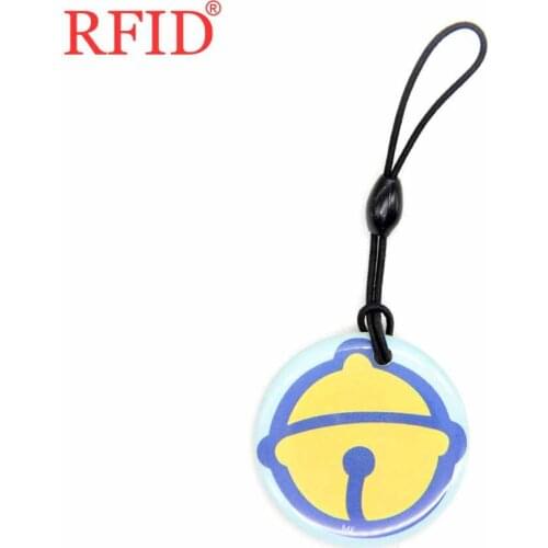 UID S50 1K 13.56Mhz Changeable Rewritable NFC Card RFID Keyfob Cartoon Waterproof Badge Token Tag IC Card Access Control Card 1