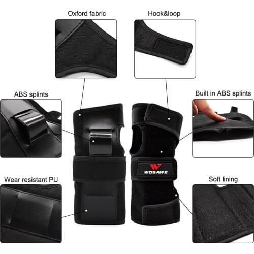 Ski Protective Gear Wrist Protector Cycling Skateboard Protector Glove Mitts