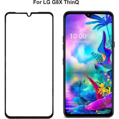 9H HD Full Glue Tempered Screen Protector for LG G8X ThinQ K50s K40s Tempered Glass Full Cover Protective Glass Film Cover