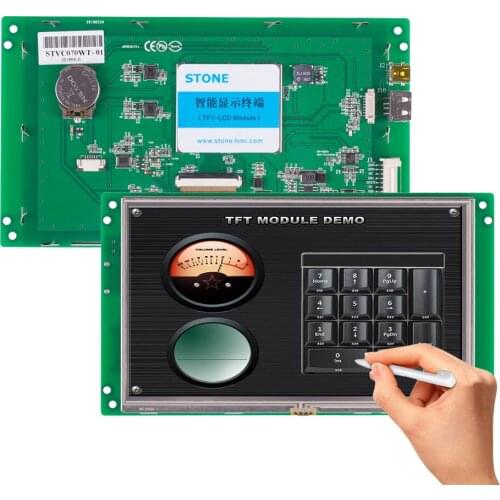 7.0 Inch TFT LCD Monitor Touch Screen Module With TTL Interface