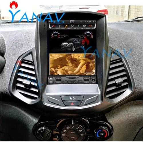 Android 10.4 inch IPS vertical screen Car GPS multimedia radio bt navigation player for ford-ecosport 2018 Bluetooth Radio Stere