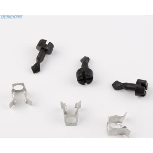 Benekar 3 set For B5 Vw Passat 1.8 1.8t Engine Drive Link Bargeboard Clip Screw Engine Cover Spillplate Clip Screw