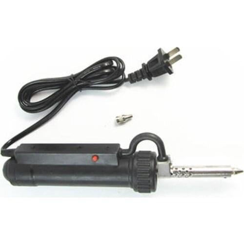 Electric Vacuum Solder Sucker Desoldering Suction Pump Iron Gun Tin Soldering Repair Tool with 3 Nozzle EU Plug 220V 30W