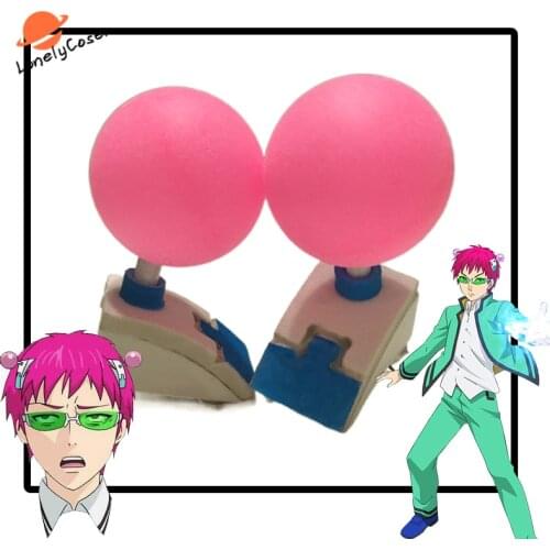 Anime No Sai-nan The Disastrous Life Saiki Kusuo PSI Saiki K Cosplay Props Hairpin Headwear Accessory Halloween Christmas Party