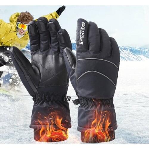 Ski Gloves Unisex Touchscreen Winter Thermal Warm Bike Outdoor Camping Motorcycle Riding Mountain Bicycle