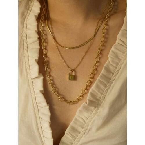 2021 Rope Chain Chain Type Strand & String Necklaces Necklaces Type Blade Chain Type Necklaces