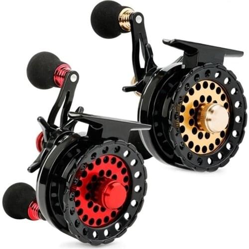 6+1 Ball Bearings High Speed Gear Ratio Smooth Left Right Fishing Reel Tackle Carbon Fiber Drag Power Carp Fishing Tackles