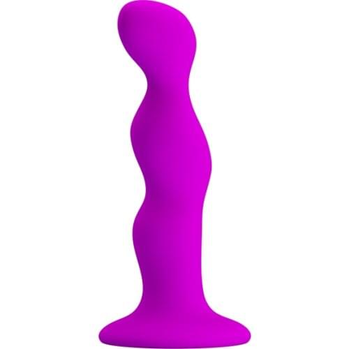 Silicone Anal Sex Toys with Suction Cup Anal Plug Butt Plug Sex Products