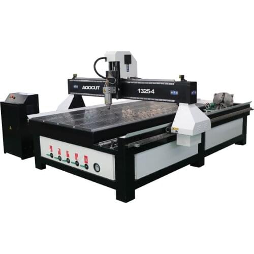 Factory supply 4 axis cnc router 1325/1530 engraving machine sale in Europe