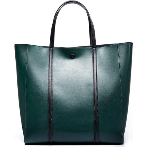 2021 Genuine Leather Bucket Bag Large Capacity Womens Bags New Fashion Stylish Crossbody Shoulder Bag