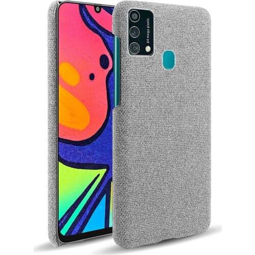 Cloth Cases For Samsung M21S Case Slim Retro Cloth Hard Phone Cover for Samsung Galaxy M21S F41 6.4" SM-F415F SM-F415F/DS Coque
